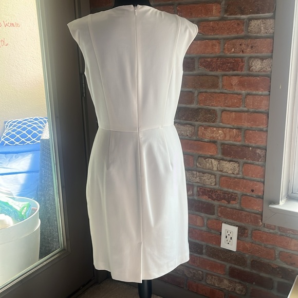 White Calvin Klein Minimalist Dress 4 - Picture 3 of 10